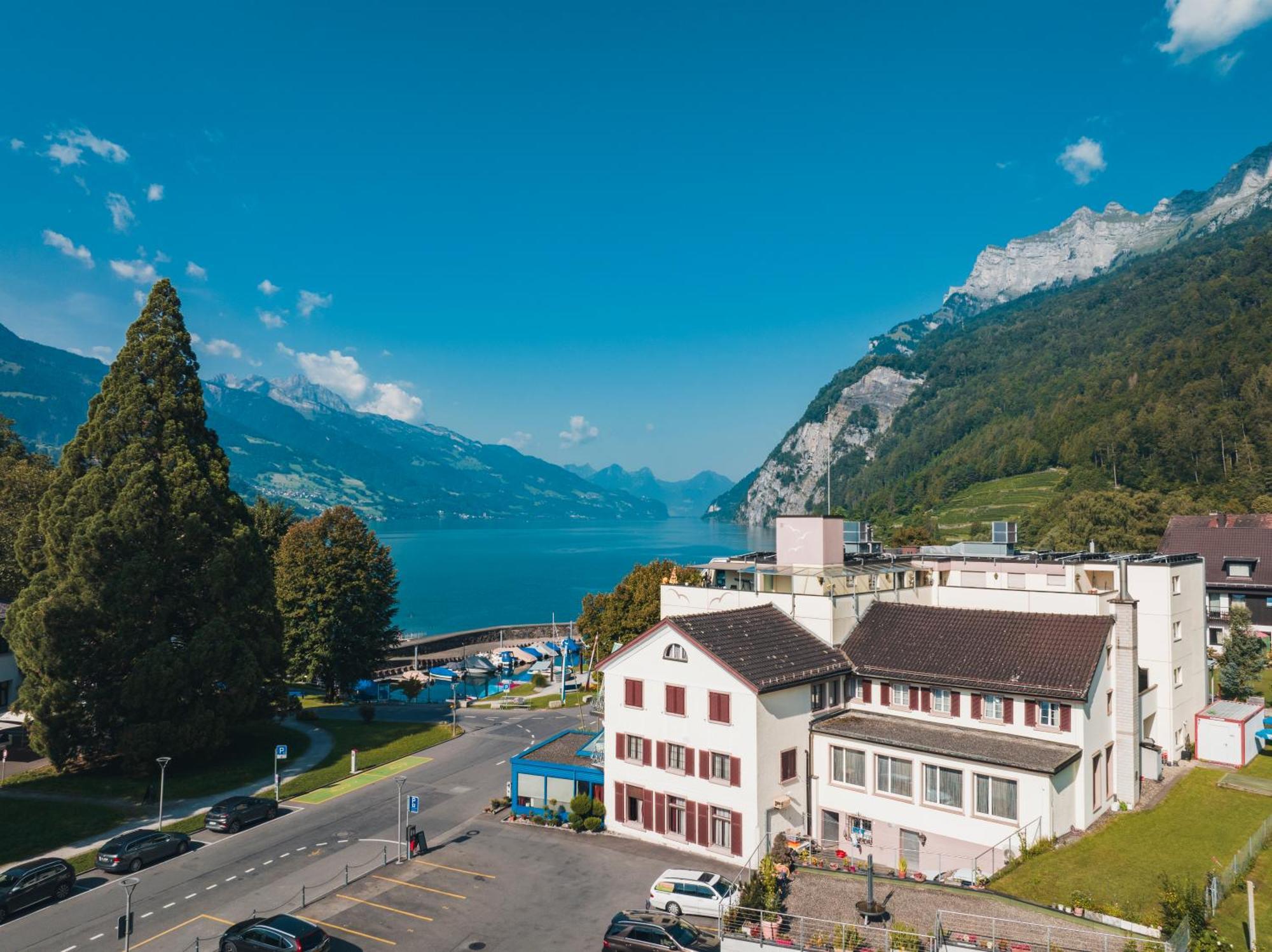 Hotel Seehof Superior Walenstadt Exterior foto